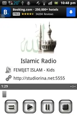 Islamic Radio android App screenshot 2